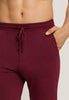 Casuals Long Pants | Carbernet Melange 75040-3045