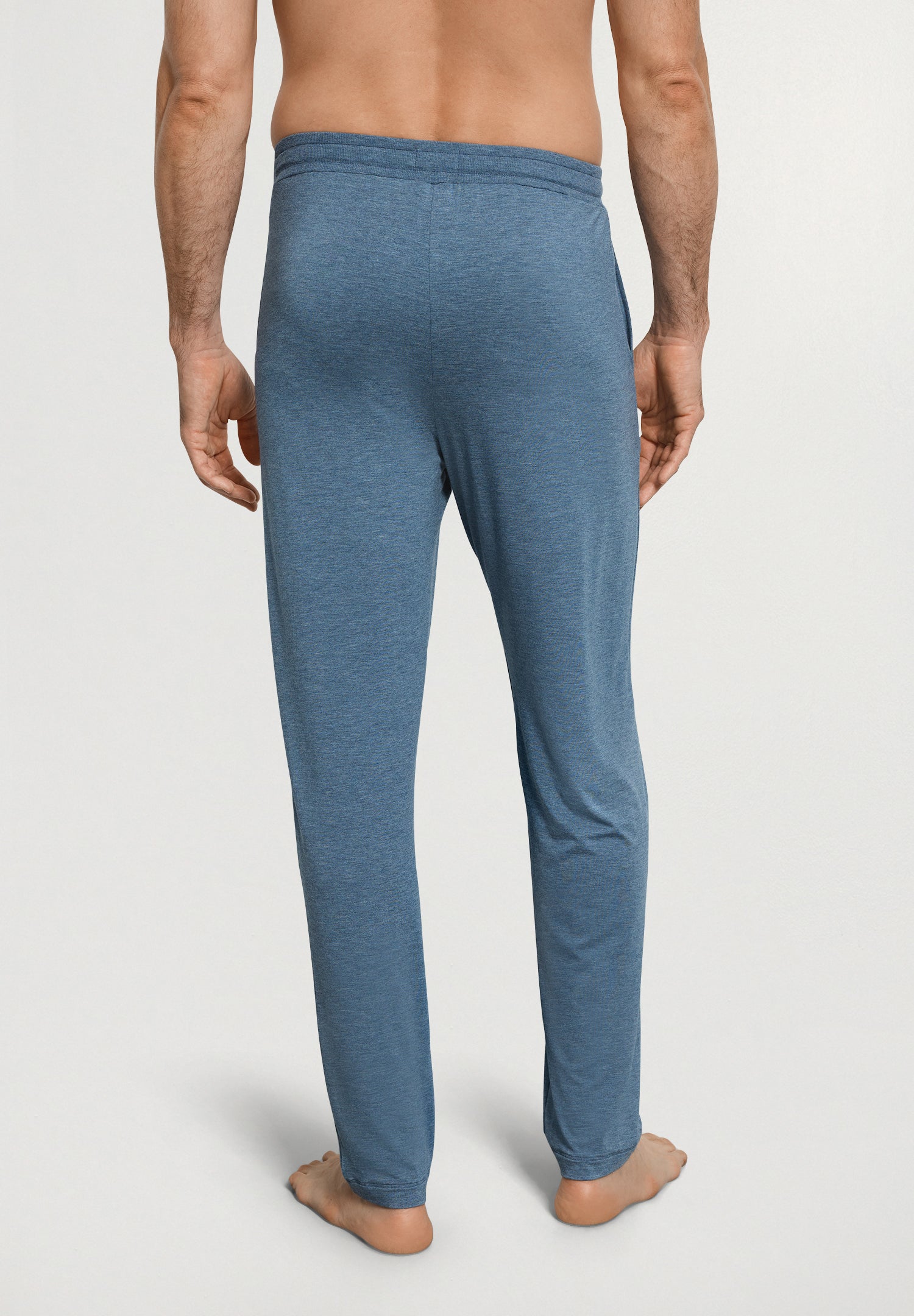 Casuals Long Pants | Retro Blue Melange 75040-3082