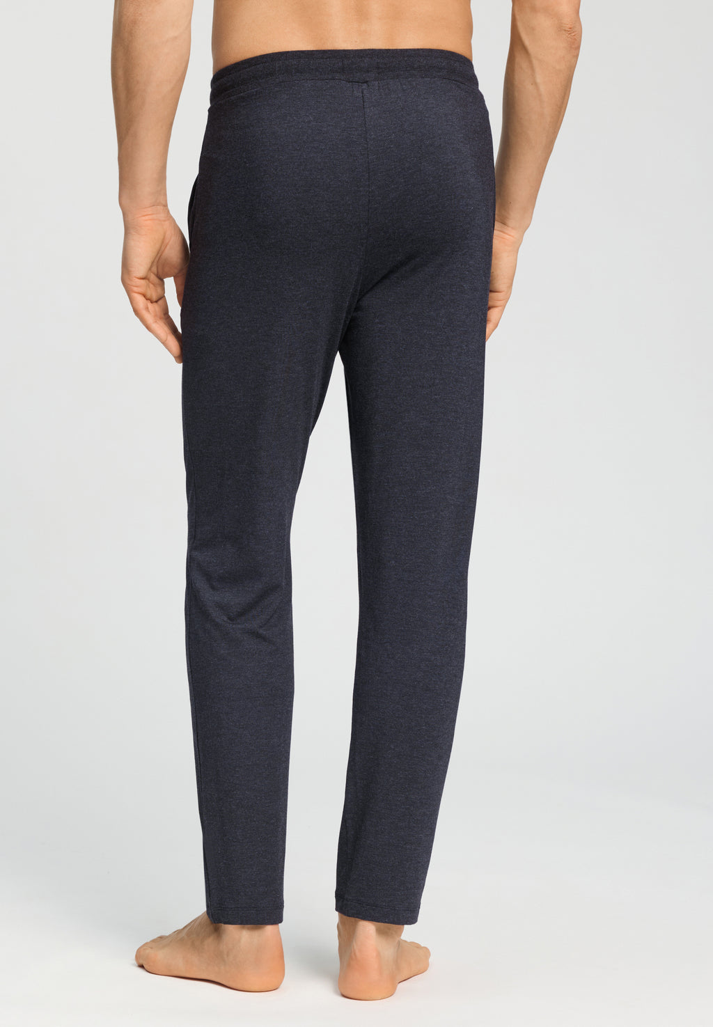 Casuals Drawstring Pants | Charcoal Melange 75040-3132