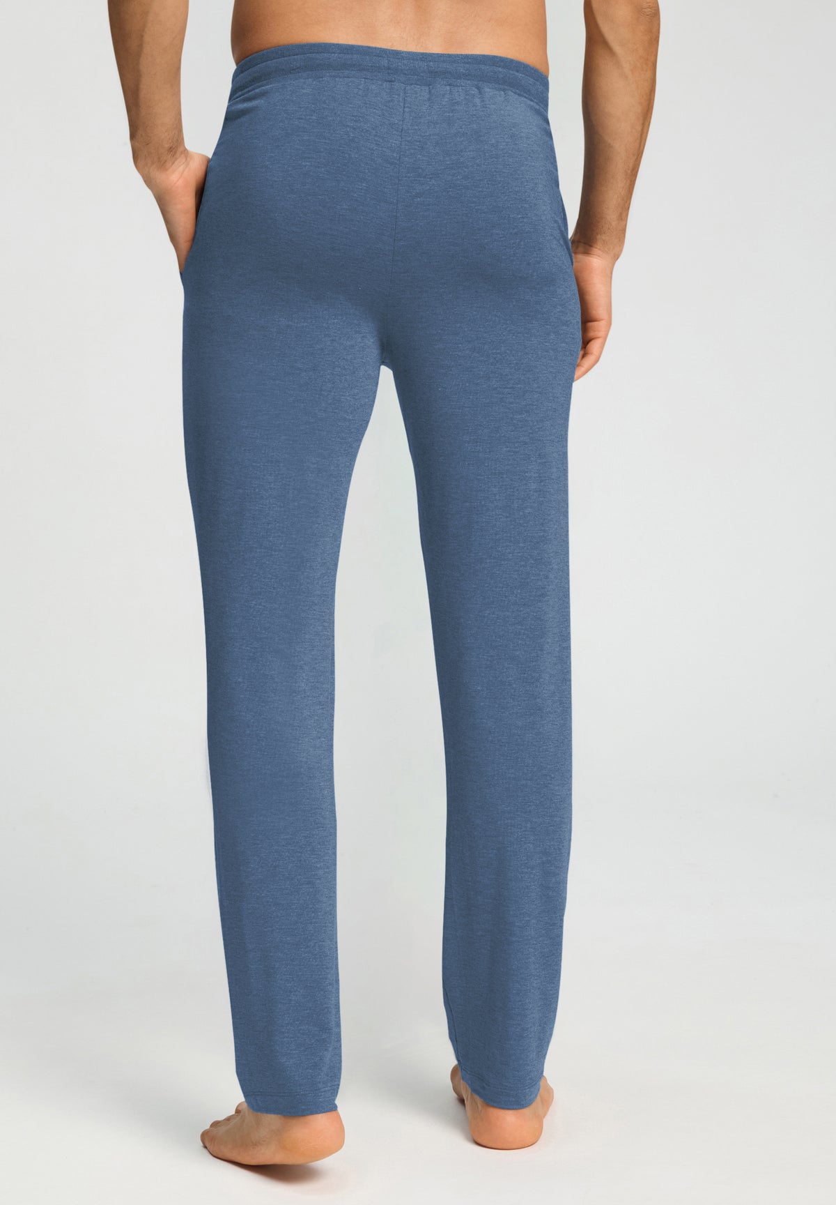 Casuals Drawstring Pants | Tanzanite Melange 75040-3133