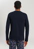75046 Living Shirts Long Sleeve Henley - 1610 Deep Navy