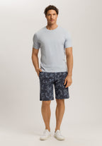 Living Shirts Jersey Cotton Crew Neck T-Shirt | White Topaz 75050-2125