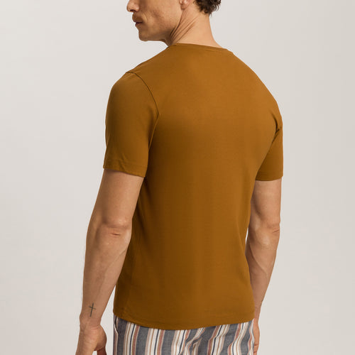 Living Shirts Jersey Cotton Crew Neck T-Shirt | Tapenade 75050-2267