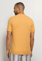 Living Shirts Cotton Crew Neck T-Shirt | Pastel Pumpkin 75050-2278