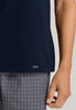 75051 Living Shirts Short Sleeve V-Neck Shirt - 1610 Deep Navy