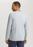 Living Shirts Cotton Crew Neck Top | White Topaz 75053-2125