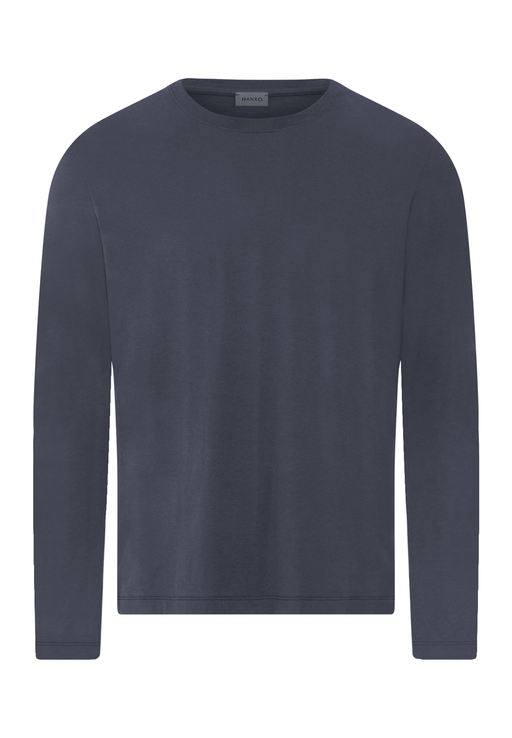 Living Shirts Cotton Crew Neck Top | Stormy Gray 75053-2139