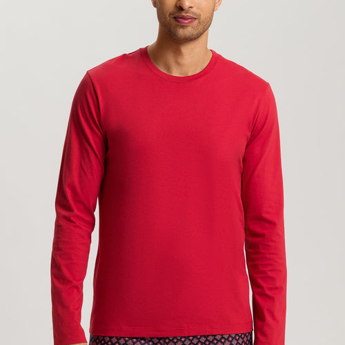 Living Shirts Cotton Crew Neck Top | Baked Apple 75053-2417