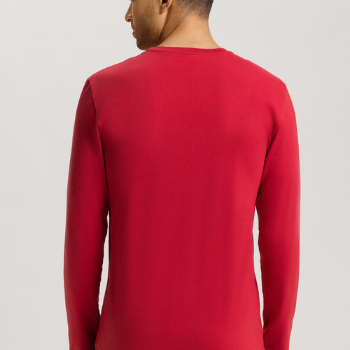 Living Shirts Cotton Crew Neck Top | Baked Apple 75053-2417