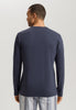 Living Shirts Cotton Crew Neck Top | Ombre Blue 75053-2635