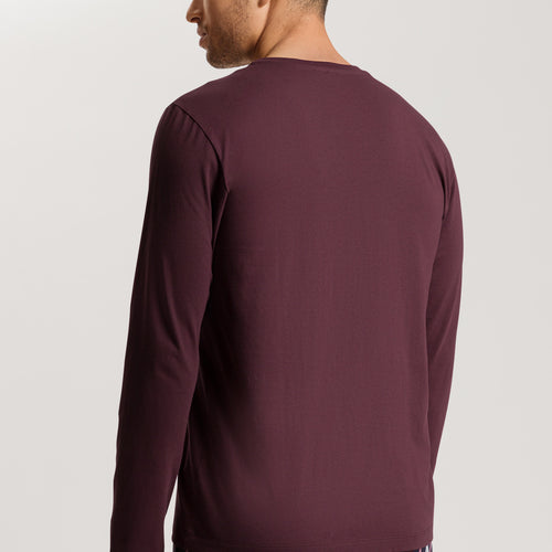 75053 Living Shirts Long Sleeve Shirt - 2792 Dark Chocolate