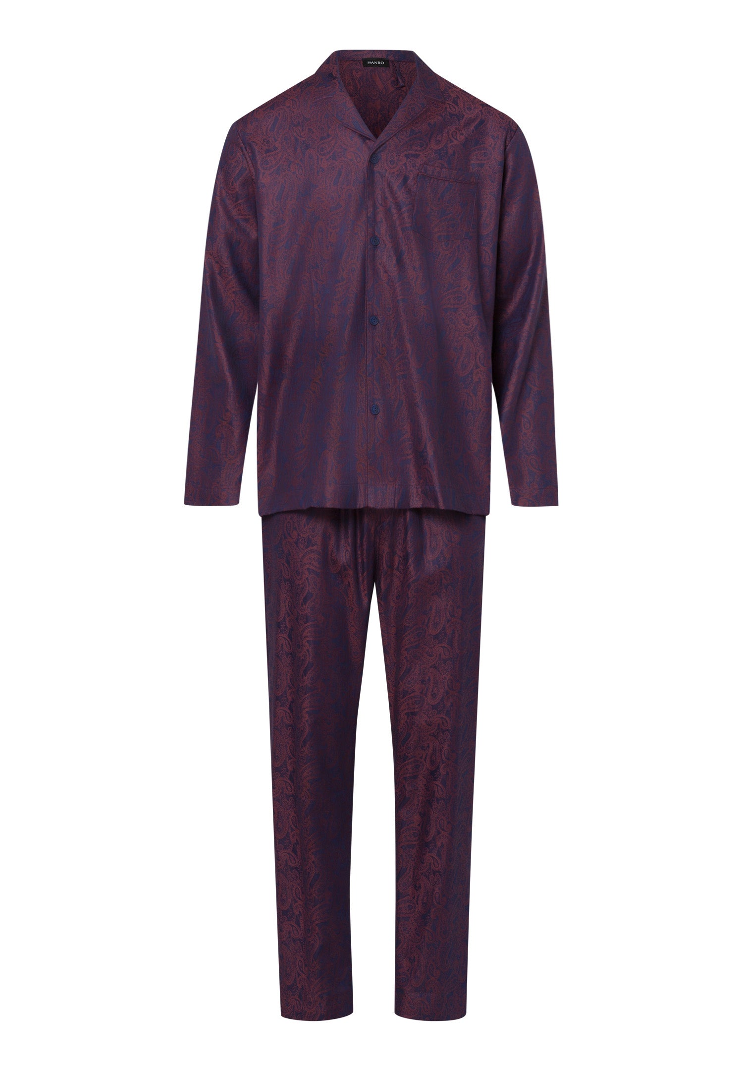 75092 Selection L/Slv Woven Pajama - 2387 Traditional Paisley