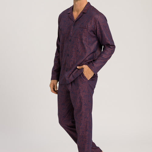 75092 Selection L/Slv Woven Pajama - 2387 Traditional Paisley