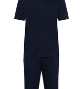 75108 Night Selection Short Sleeve Pajama Set - 1610 Deep Navy