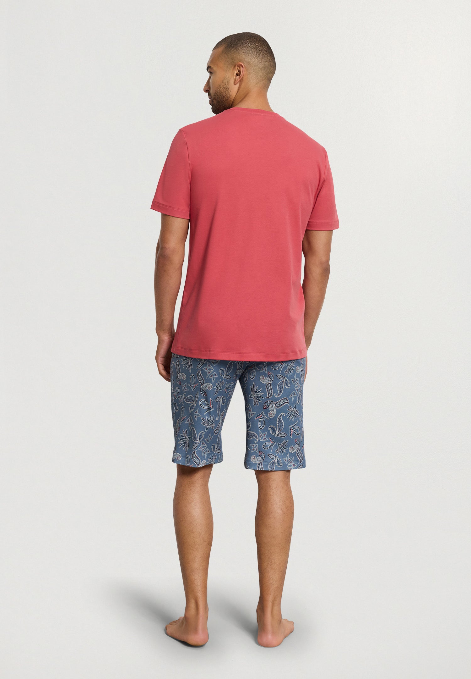 Night And Day Cotton Pajama Set | Seaside Paisley 75110-3102