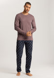 75111 Night & Day Long Sleeve Pajama Set - 2195 Dotted Ornament