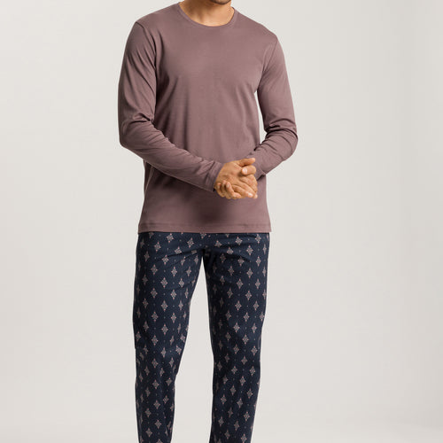 75111 Night & Day Long Sleeve Pajama Set - 2195 Dotted Ornament