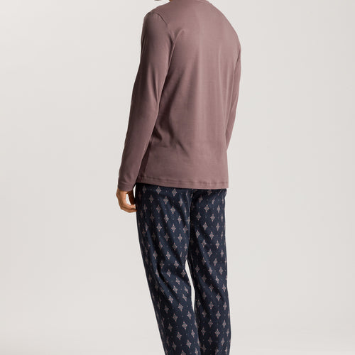 75111 Night & Day Long Sleeve Pajama Set - 2195 Dotted Ornament