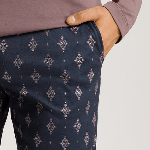 75111 Night & Day Long Sleeve Pajama Set - 2195 Dotted Ornament