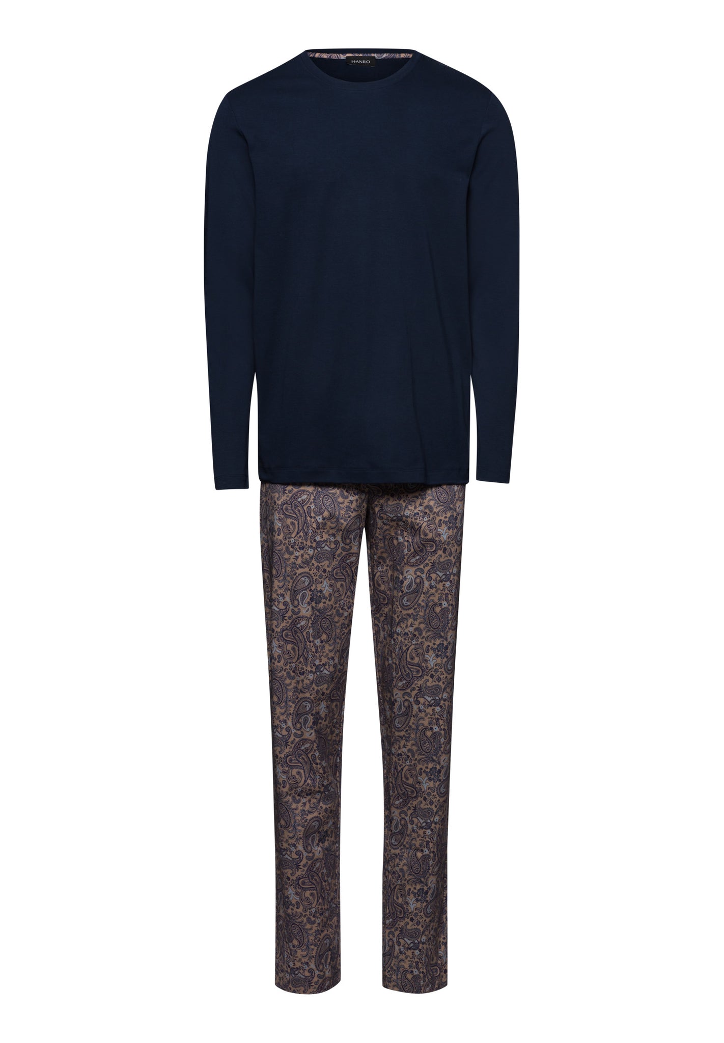 75111 Night & Day Long Sleeve Pajama Set - 2862 Sandy Paisley