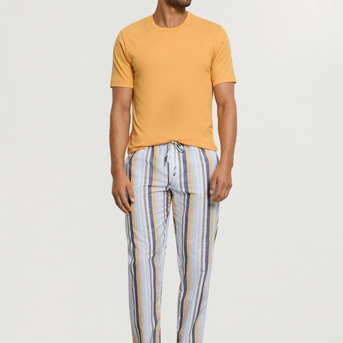 Night And Day Cotton Woven Pajama Pants | Sunset Stripe 75114-3109