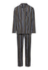 75115 Night & Day Long Sleeve Pajama Woven Set - 2886 Ocean Stripe