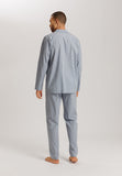 Night And Day Woven Cotton Pajama Set | Sea Breeze Check 75115-3017