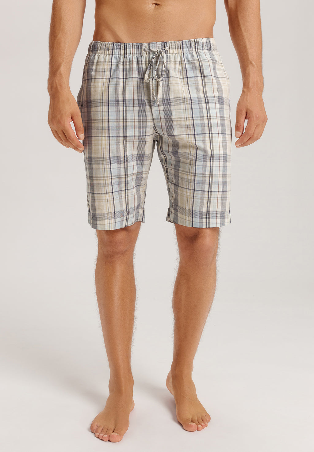Night And Day Short Woven Pant | Gentle Check 75117-3018