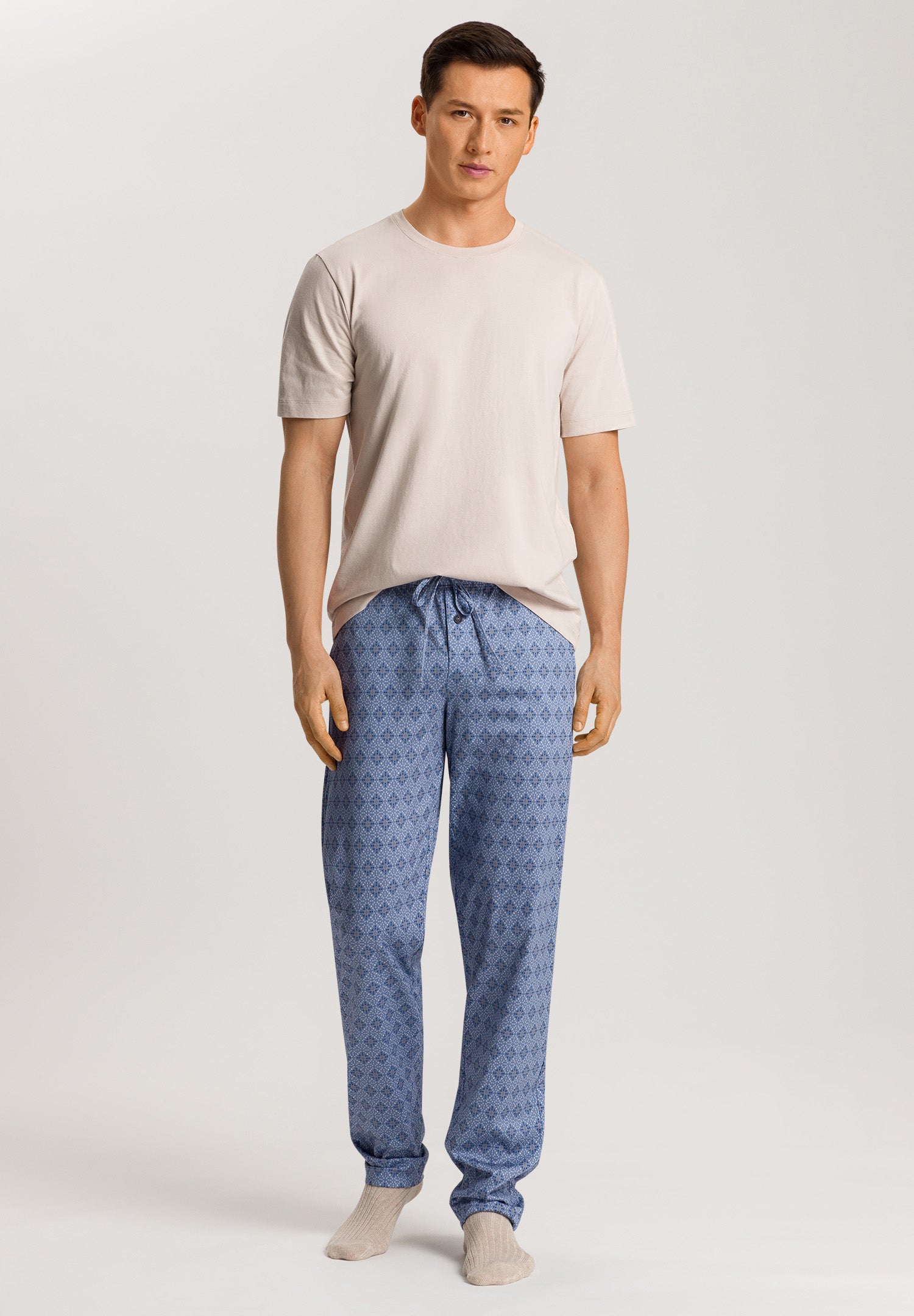 75216 Night & Day Knit Lounge Pant - 2885 Blue Mosaic