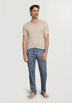 Night And Day Knit Lounge Pant | Seaside Paisley 75216-3102