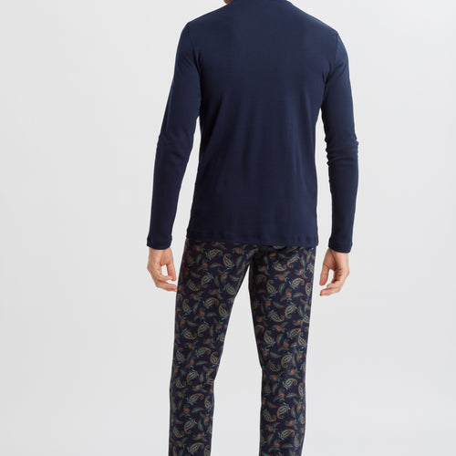 75221 Night & Day Long Sleeve Pajama - 2940 Floral Paisley Print