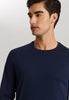 Night And Day 	cotton Crew Neck Top | Deep Navy 75431-1610