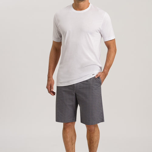 75433 Night And Day Short Woven Pant - 1045 Grey Check