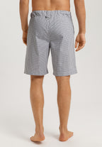 Night And Day Cotton Woven Drawstring Shorts | Shaded Check 75433-1097