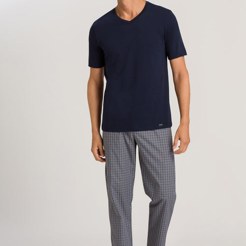 75436 Night & Day Woven Lounge Pant - 1045 Grey Check