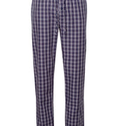 75436 Night & Day Woven Lounge Pant - 2075 Orange Blue Check