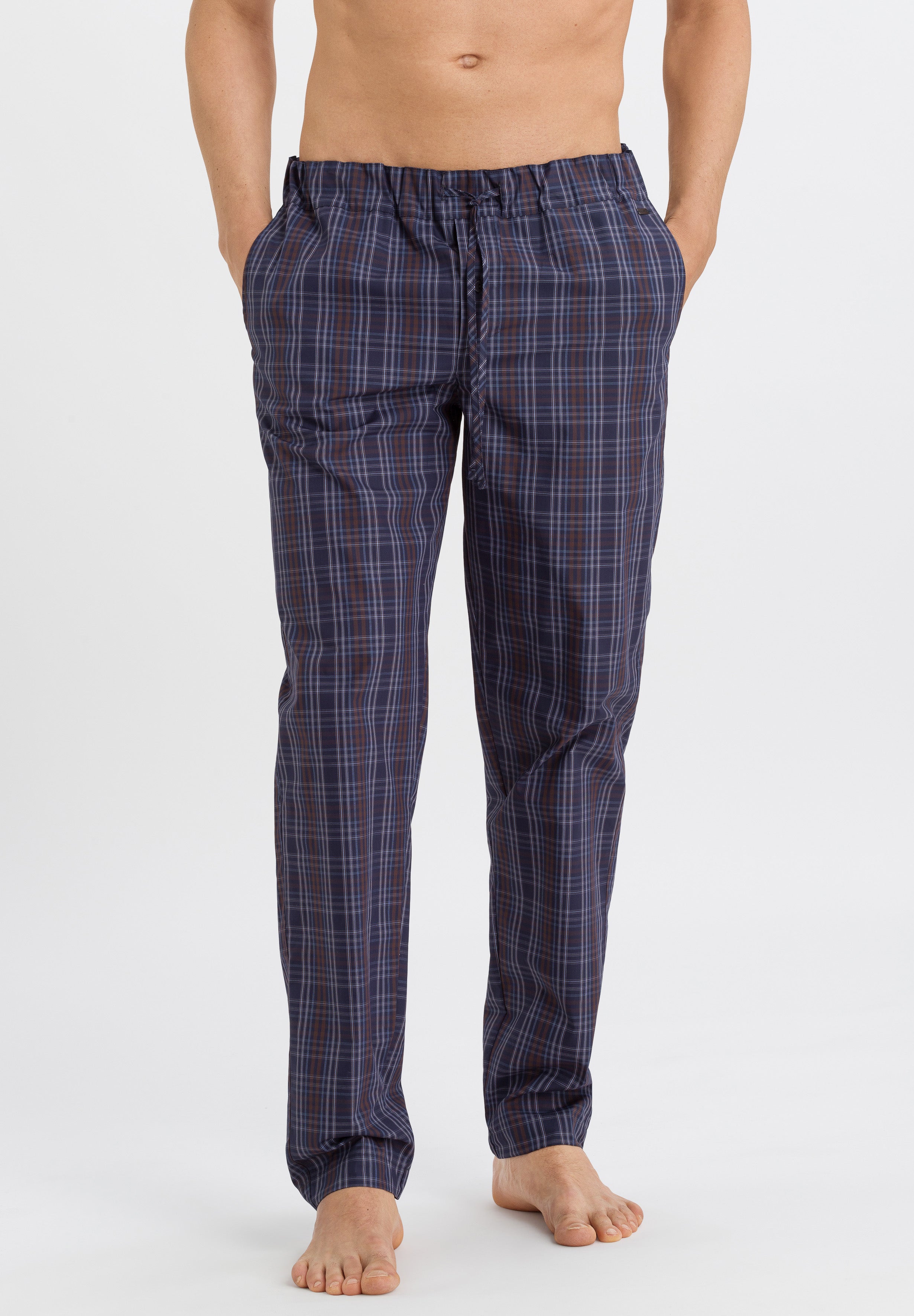 75436 Night & Day Woven Lounge Pant - 2941 Fine Bluish Check