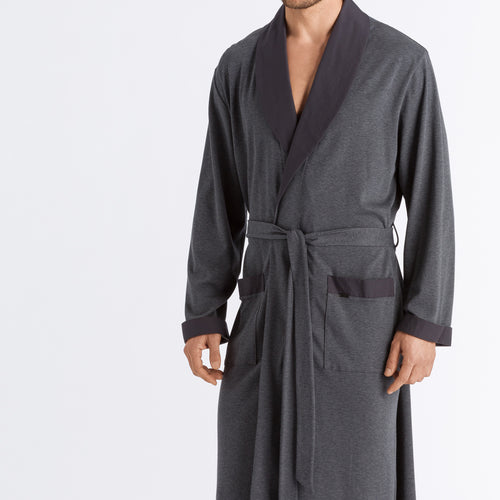 75438 Night & Day Knit Robe - 2050 Medium Melange