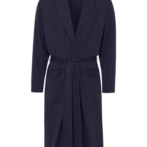 75438 Night & Day Knit Robe - 496 Black Iris