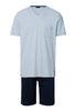 Night And Day Short Sleeve Short Pajama Set | Sea Breeze 75440-2622