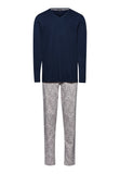 75462 Night & Day Long Sleeve Pajama Set - 2193 Pin Patternwork Light