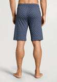 Night And Day Drawstring Cotton Shorts | Squared Harmony 75513-3100