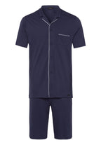 75586 Night & Day Short Sleeve Short Pajama Set - 496 Black Iris