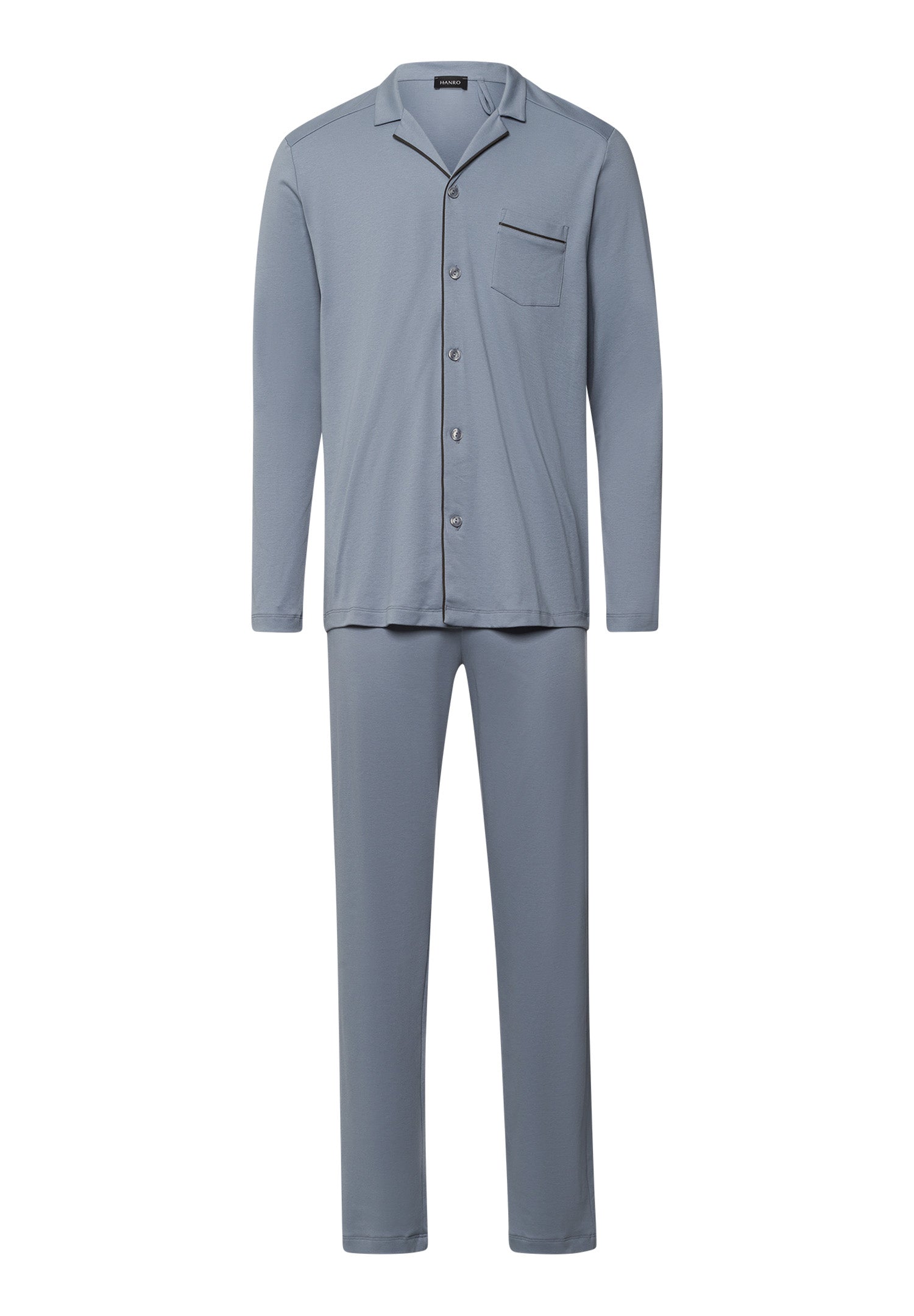 Hanro Night And Day Button Front Cotton Pajama Set