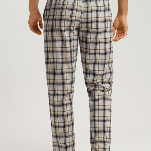 Cozy Comfort Cotton Drawstring Pajama Pants | Cardamom Check 75723-3042