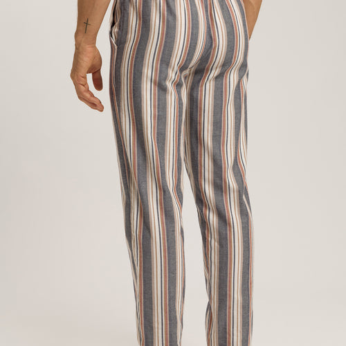 Cozy Comfort Cotton Drawstring Pajama Pants | Redwood Stripe 75723-3043