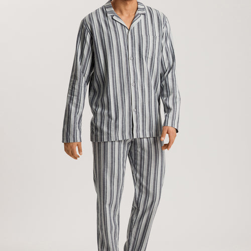 75724 Cozy Comfort Long Sleeve Pajama Set - 2890 Moonlight Stripe