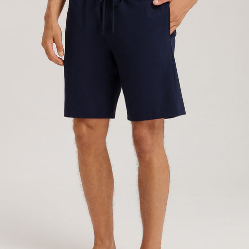 Night And Day Cotton Drawstring Shorts | Deep Navy 75750-1610