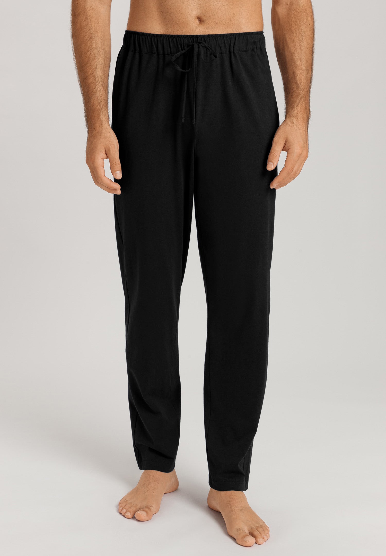 Night And Day Cotton Drawstring Pants | Black 75751-019