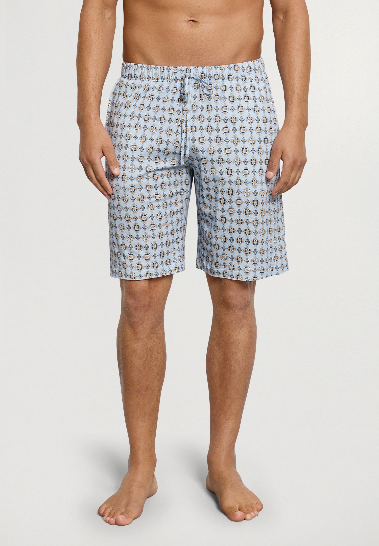 Night And Day Cotton Drawstring Shorts | Pumpkin Ornaments 75756-3105